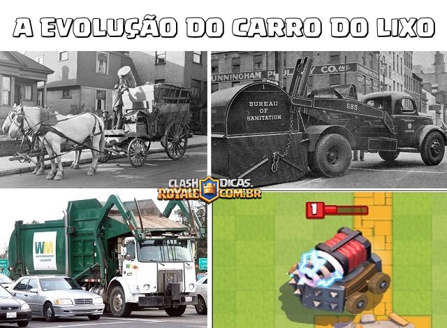 A Evolucao Do Carro Do Lixo